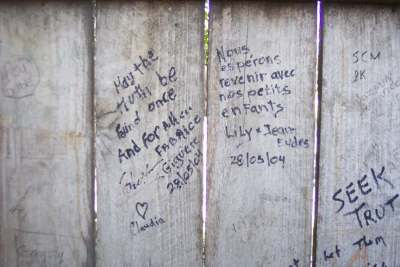 Picket Fence Graffiti 6