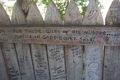 Picket Fence Graffiti 3